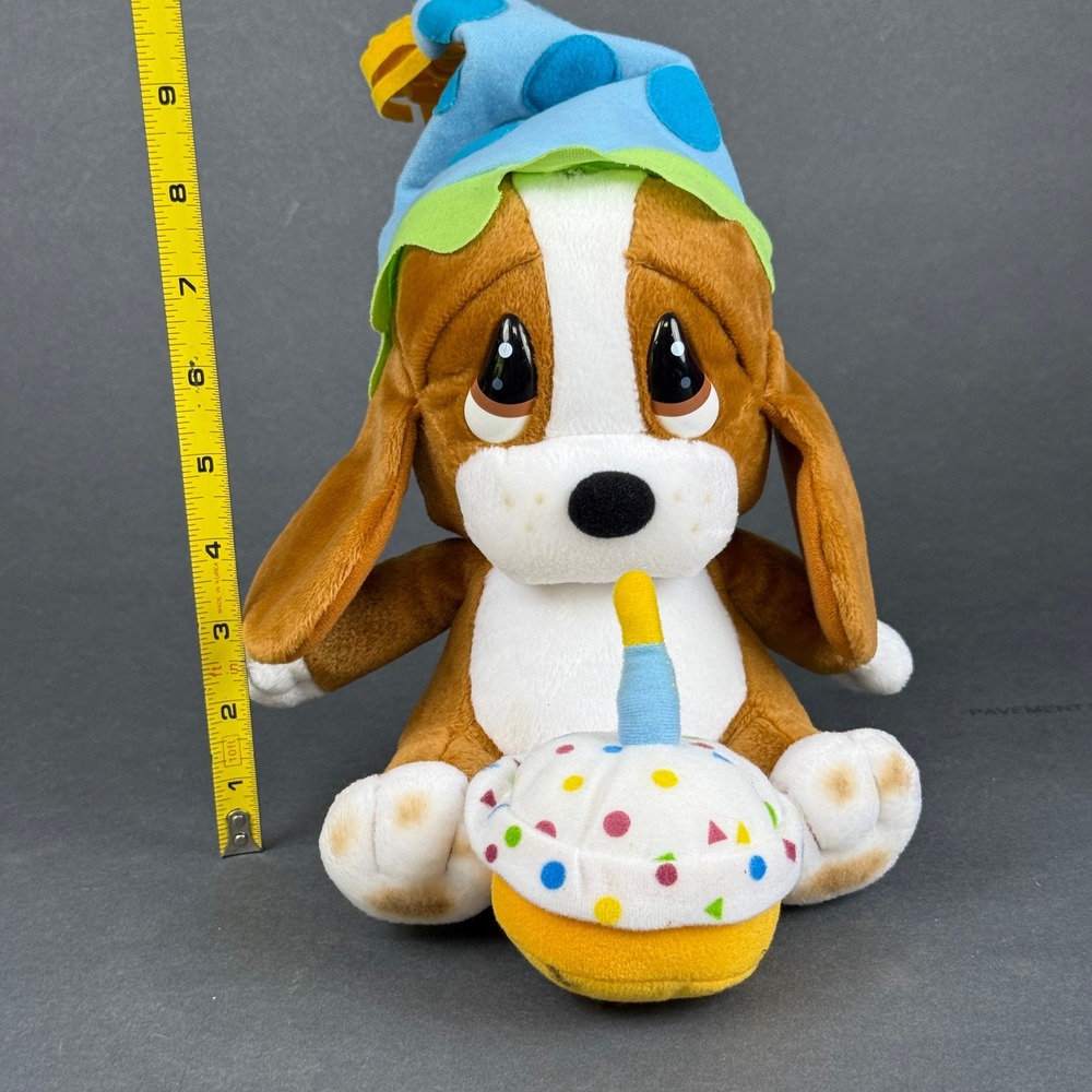 Applause Sad Sam Happy Birthday Plush Basset Hound Dog